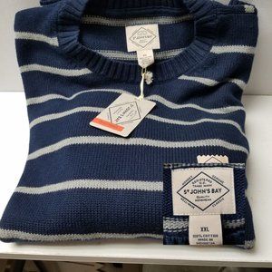 ST. JOHNS BAY XXL men's sweater NWT'S !!